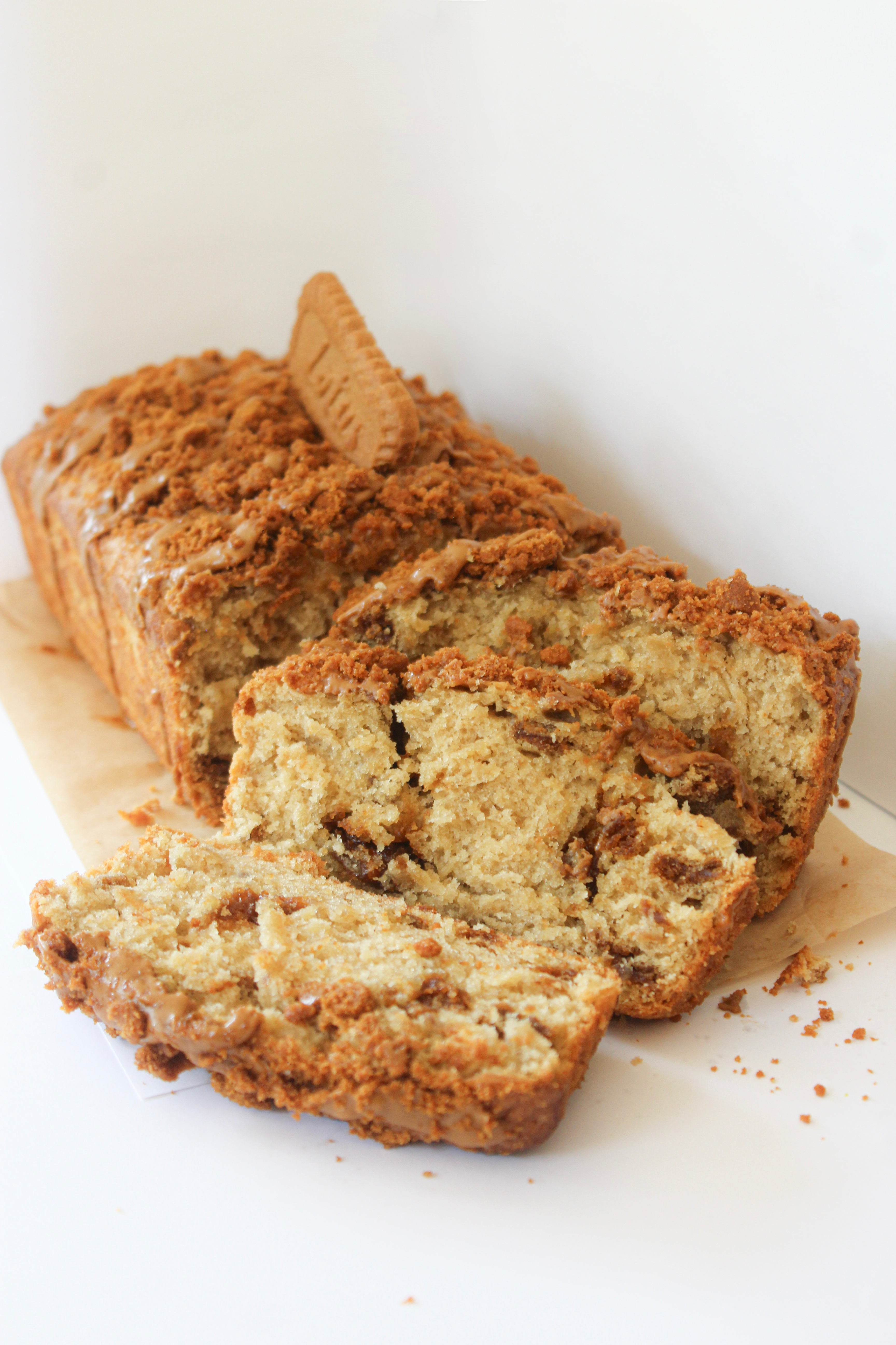 Lotus banana bread